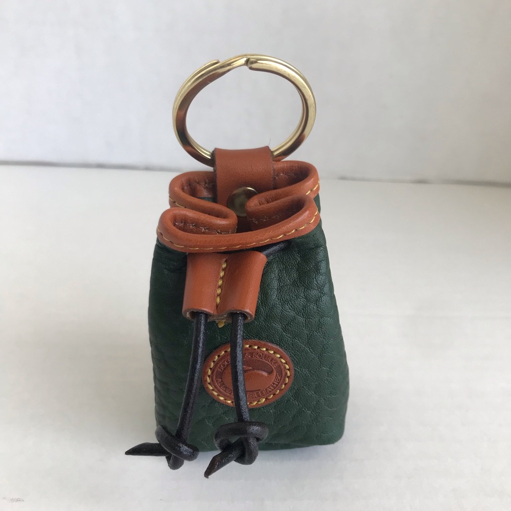 Vintage Dooney & Bourke Mini Drawstring Key Fob